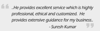 Testimonial for V Paul and Associates
